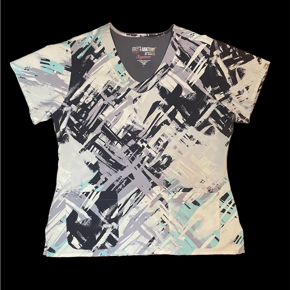 Greys Anatomy by Barco Signature Scrub Top Size Large